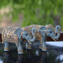 Korean Marble Elephant Statue | 6 Inch