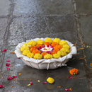 Marble Flower Bowl 18”