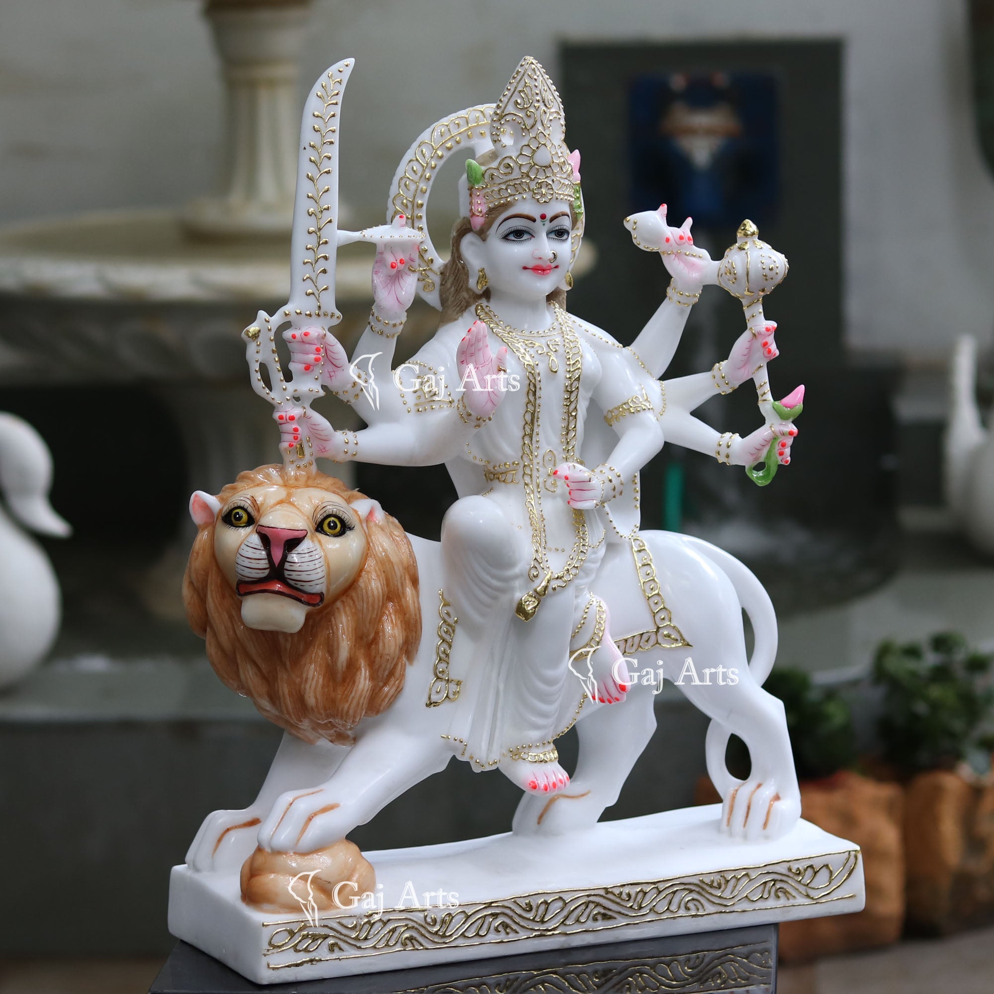 Ethiopia Durga Mata Idol | 24 Inch