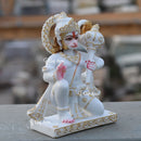 Ethiopia Marble Hanuman Ji Idol | 9 Inch
