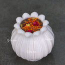 Marble Flower Bowl 7"