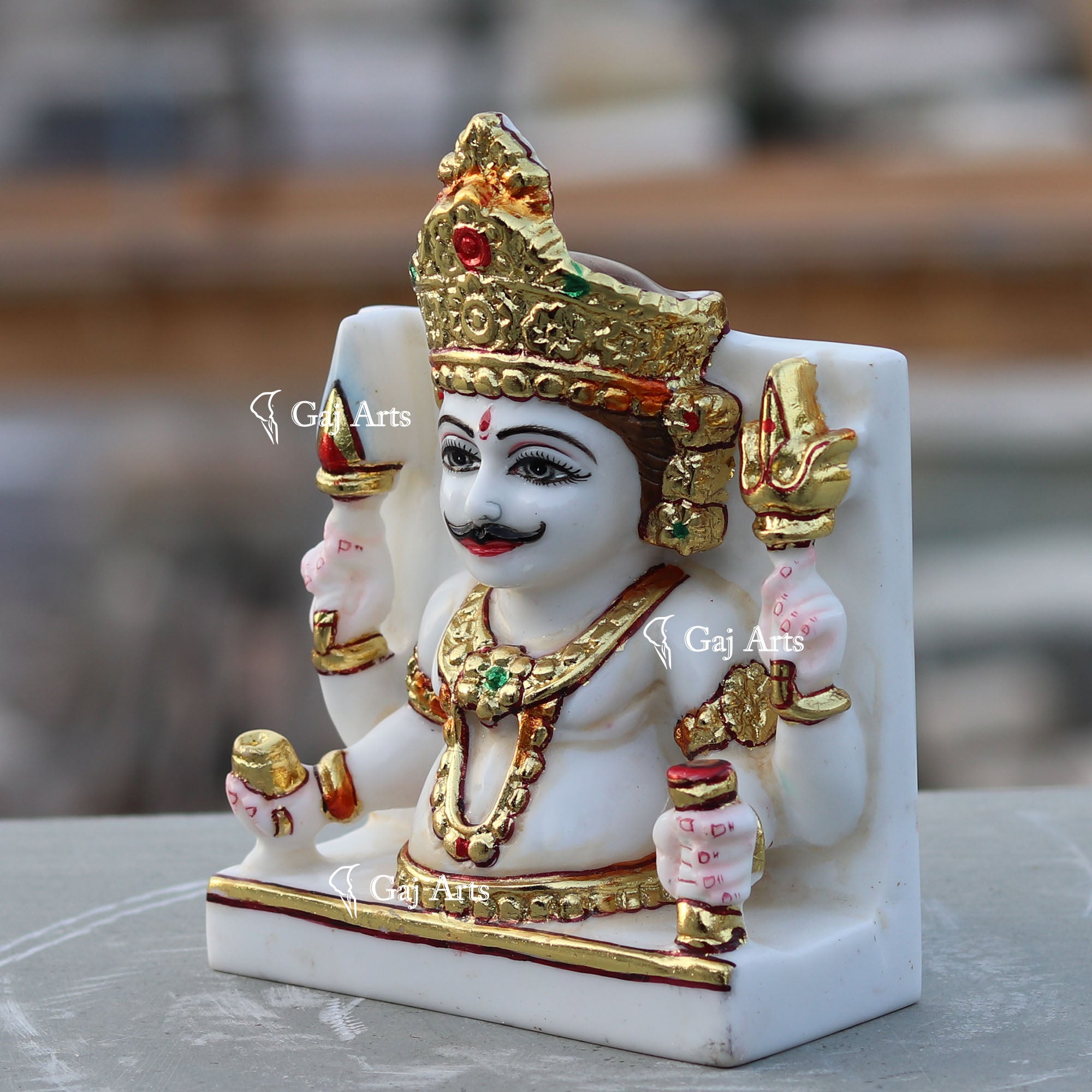 Nakoda Bhairava Ji Idol | 7 Inch