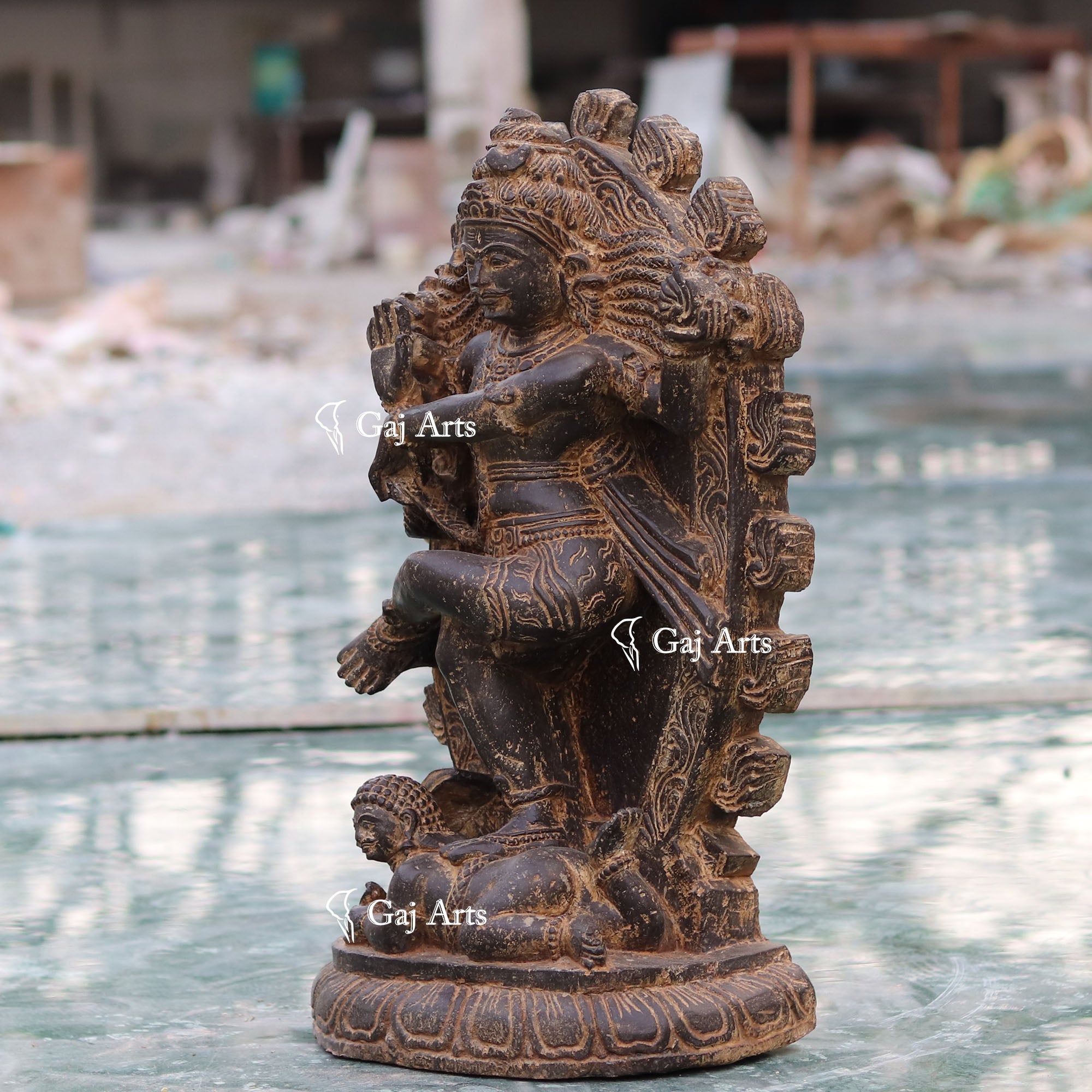 Sandstone Nataraja Statue | 24 Inch