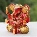 Wooden Ganpati 5"