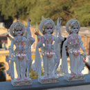 White Marble Ram Jodi Idol | 18 Inch