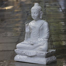 White Marble Buddha Statue | 30 Inch