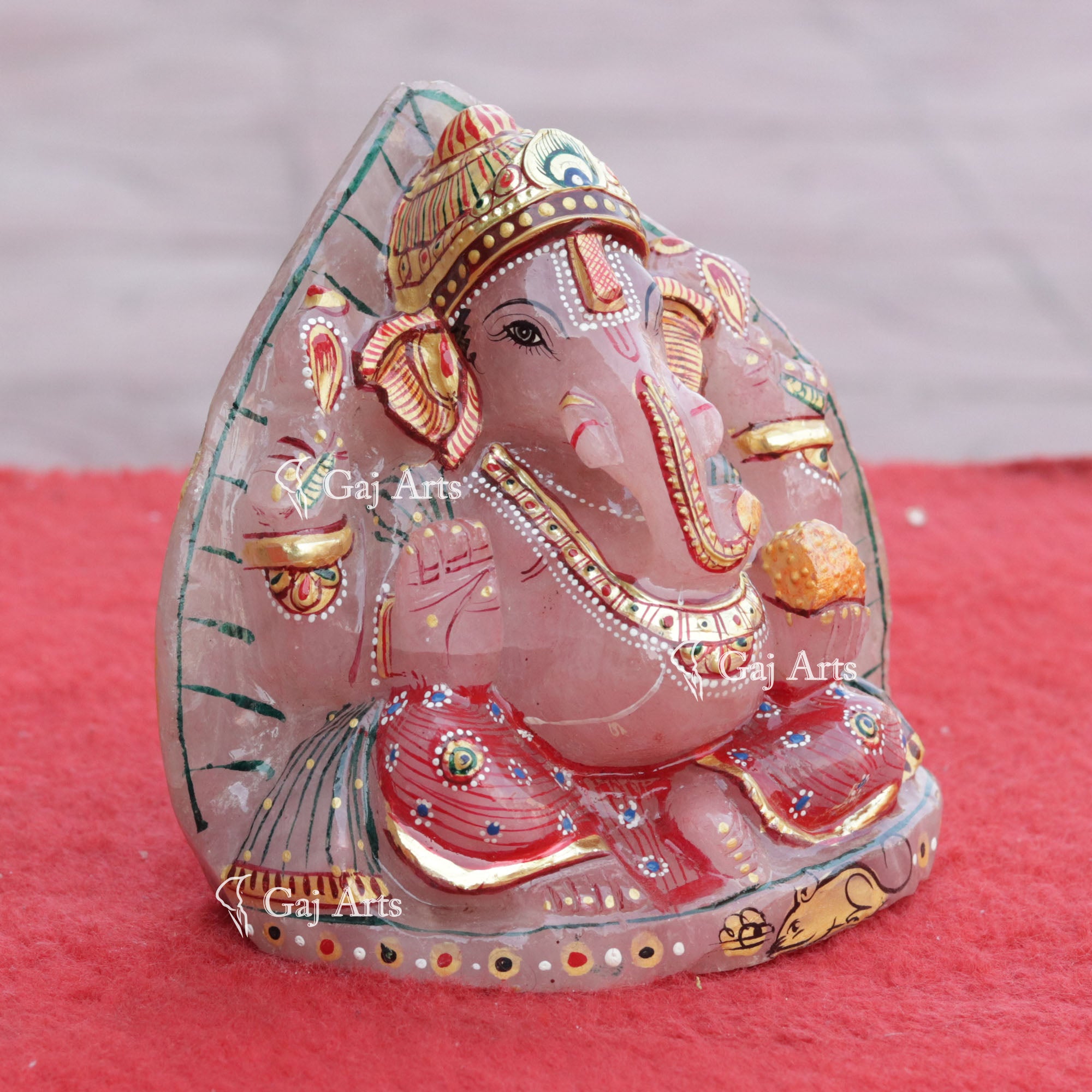 Quartz Ganesh Idol | 5 Inch