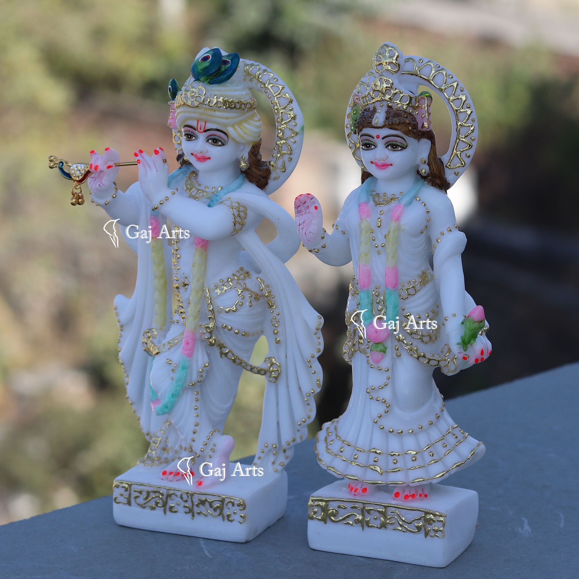 Radha Krishna Idol | 9 Inch