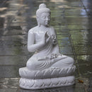 White Marble Buddha Statue | 30 Inch