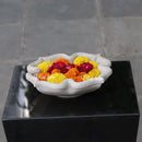 Marble Flower Bowl 12”