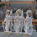 Ethiopia Marble Ram Jodi Idol | 12Inch