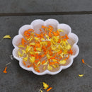 Marble Flower Bowl 6"