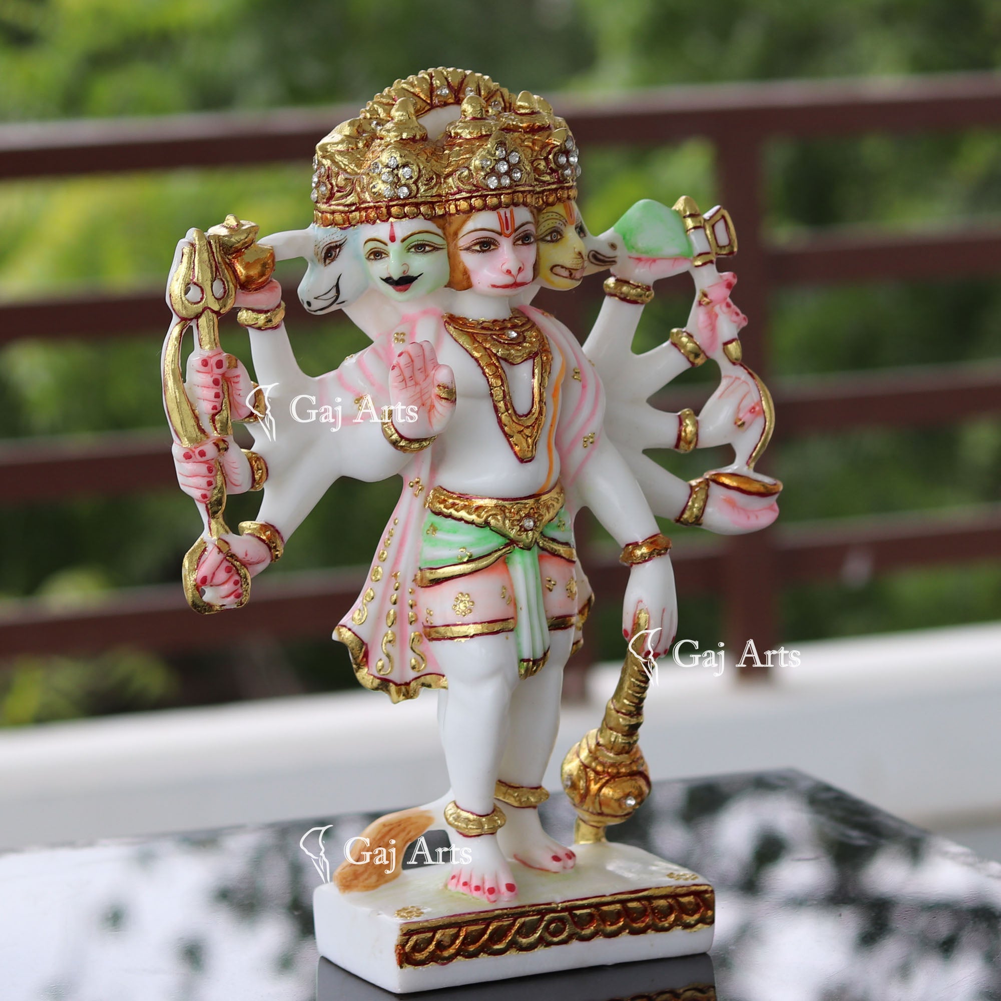 Panchmukhi Hanuman Ji Idol | 12 Inch