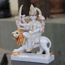 Durga Maa Marble Idol | 15 Inch