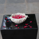 Marble Flower Bowl 9”