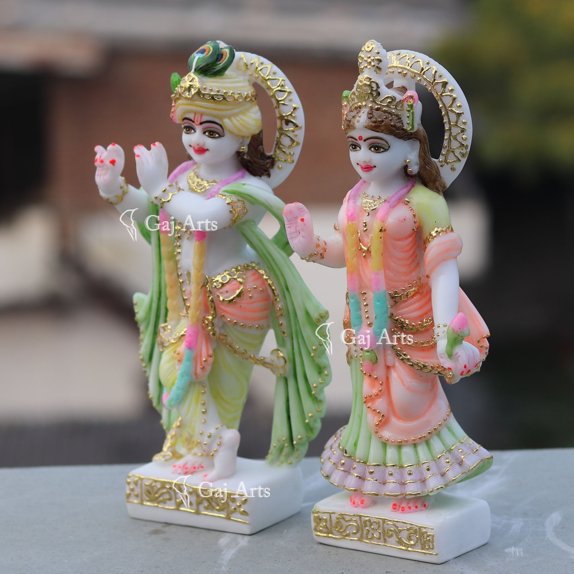 Radha Krishna Idol | 9 Inch