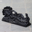Black Marble Vishnu Ji Statue | 42 Inch