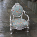 5 Seater Silver  Sofa Set