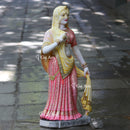 White Makrana Marble Bani Thani Statue | 36 Inch