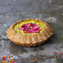 Marble Flower Bowl 12”