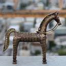 Dhokra Art Horse 11"