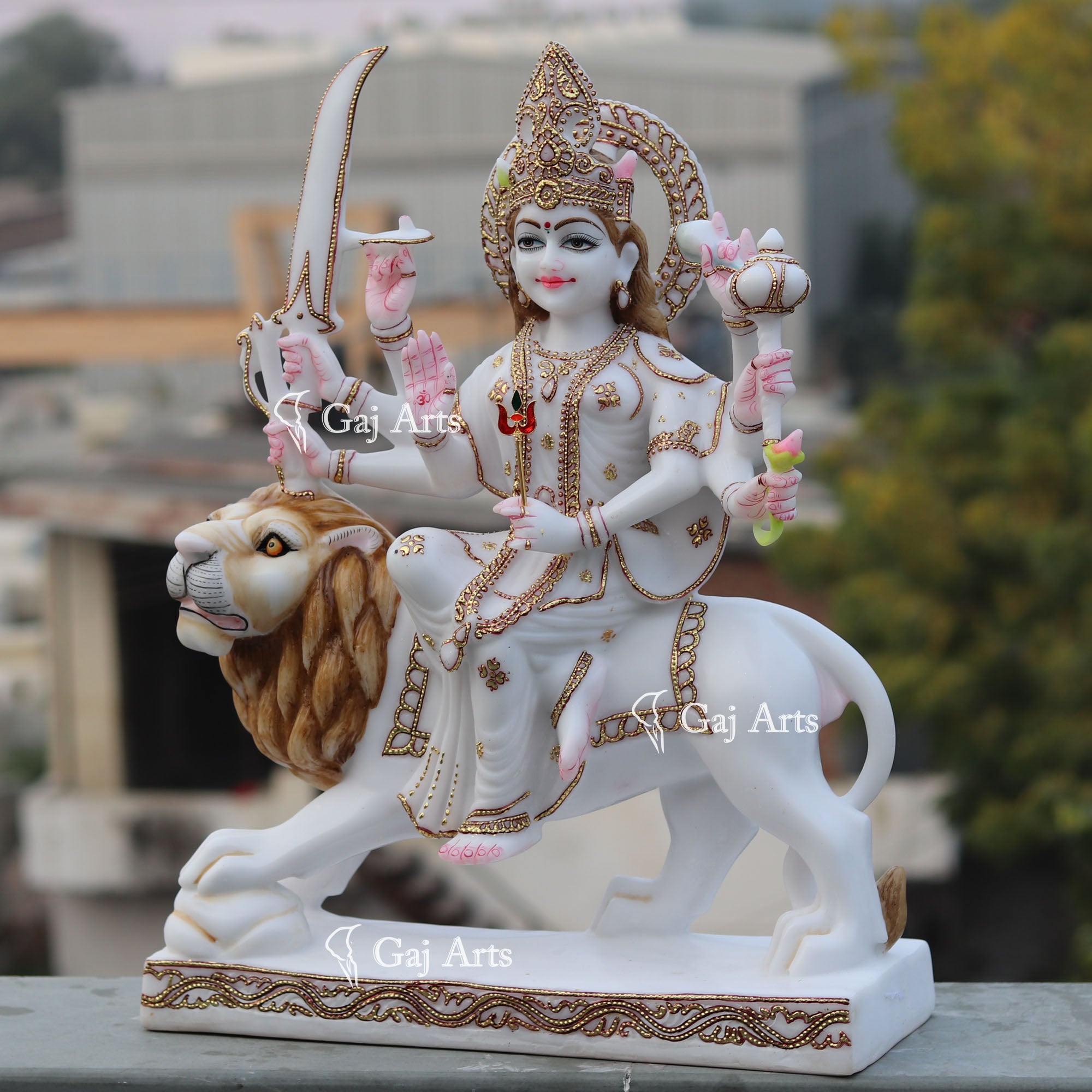 Ethiopia Durga Mata Idol | 24 Inch