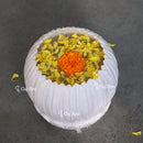 Marble Flower Bowl 6"