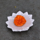 Marble Flower Bowl 5"