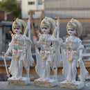 Ethiopia Marble Ram Jodi Idol | 18 Inch