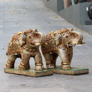 Makrana White Marble Elephant Statue | 24 Inch
