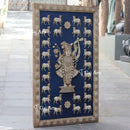 White Marble Shreenath Ji Wall Panel | 66 Inch