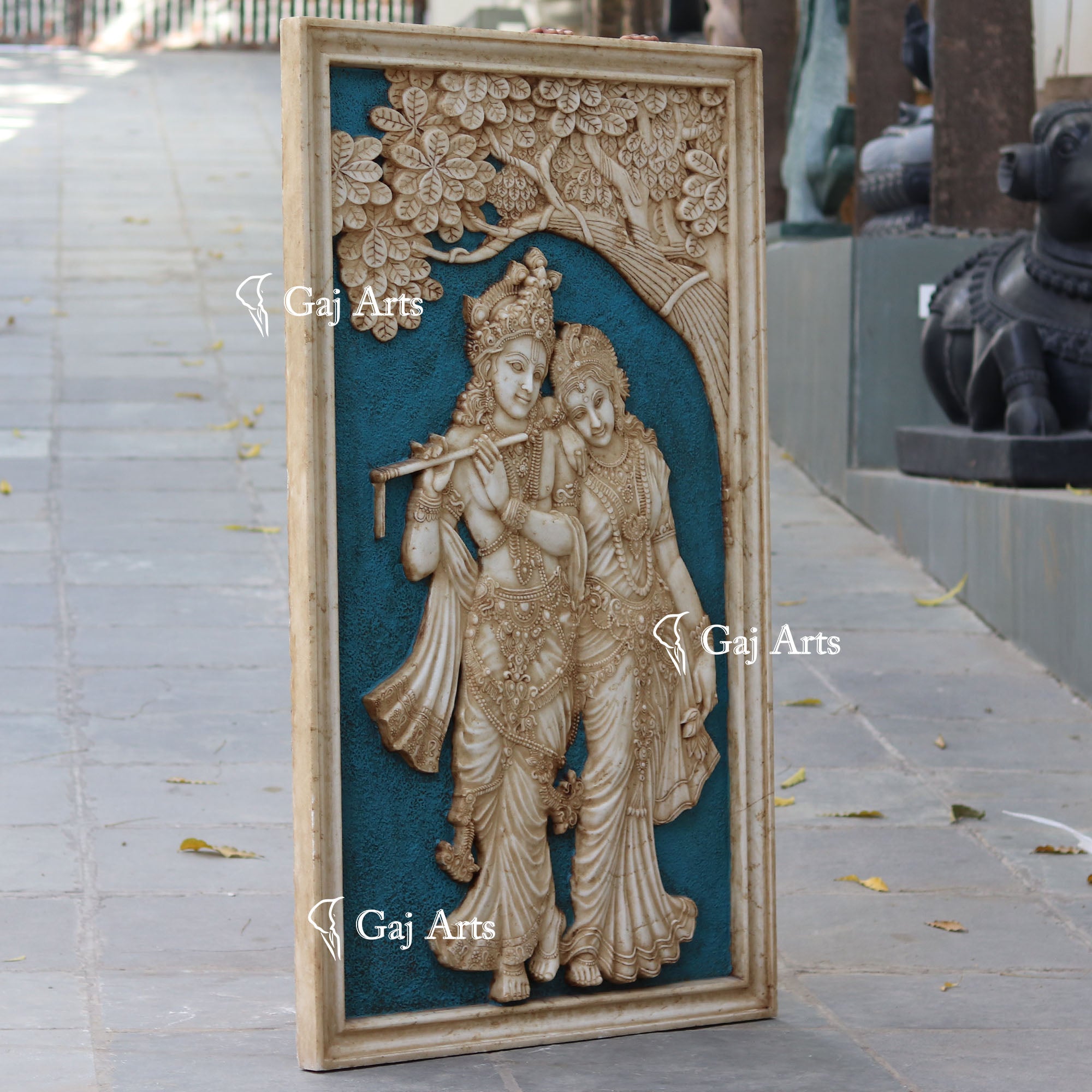 Raddha Krishna Wall Panel 60"