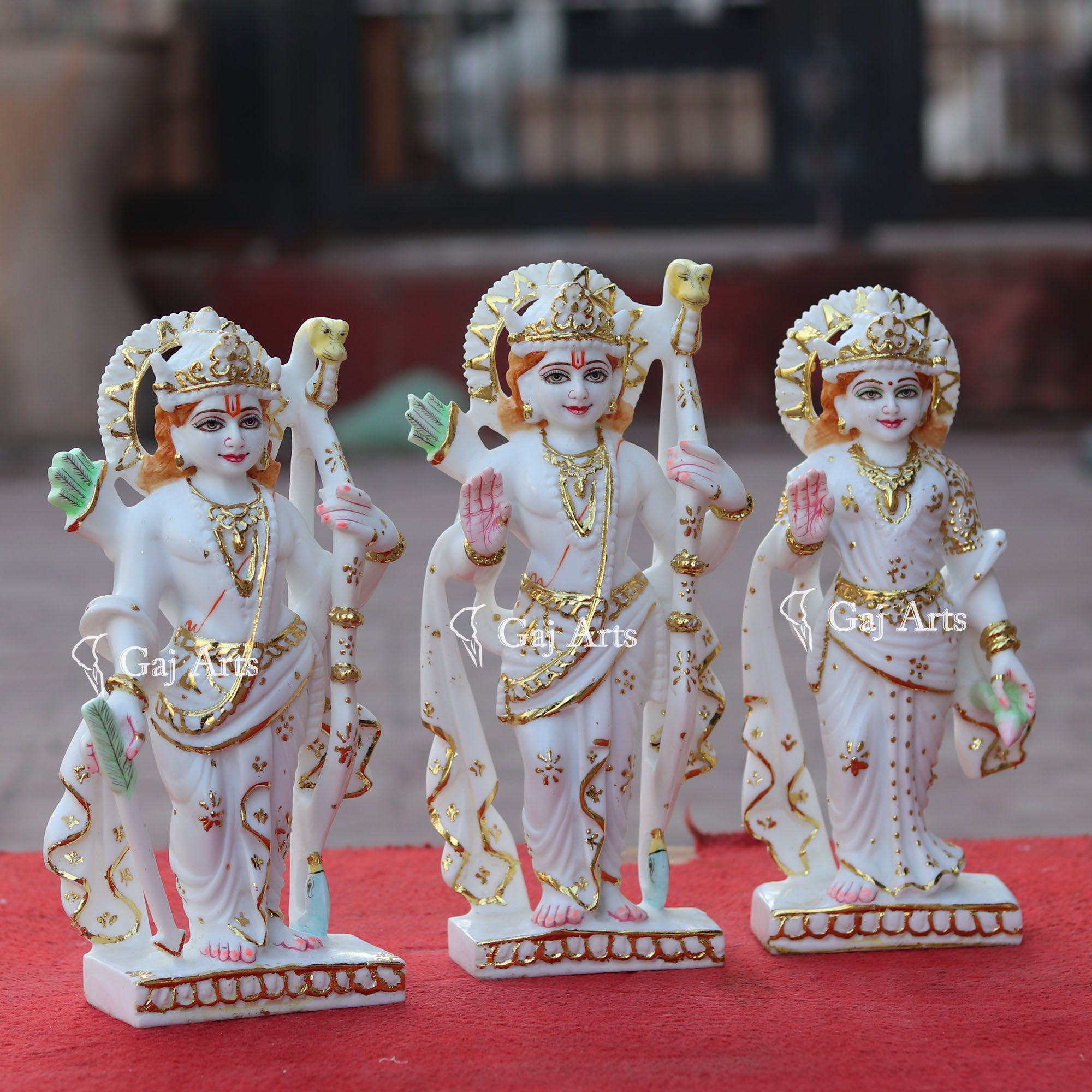 Makrana Marble Ram Jodi Idol | 12 Inch