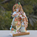 Marble Radha Krishna Jodi | 9 Inch