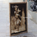 White Marble Lady Wall Panel | 54 Inch