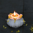 Marble Flower Bowl 6”