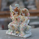 White Marble Shiv Parivar Idol | 7 Inch
