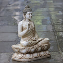 Korean Marble Buddha Statue | 24 Inch