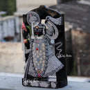 Black Marble Shreenath Ji Statue | 18 Inch