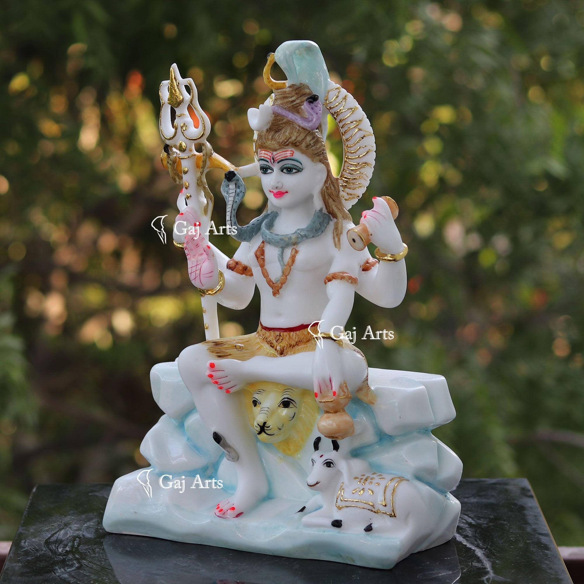Lord Shiva  Marble Idol 15 Inch