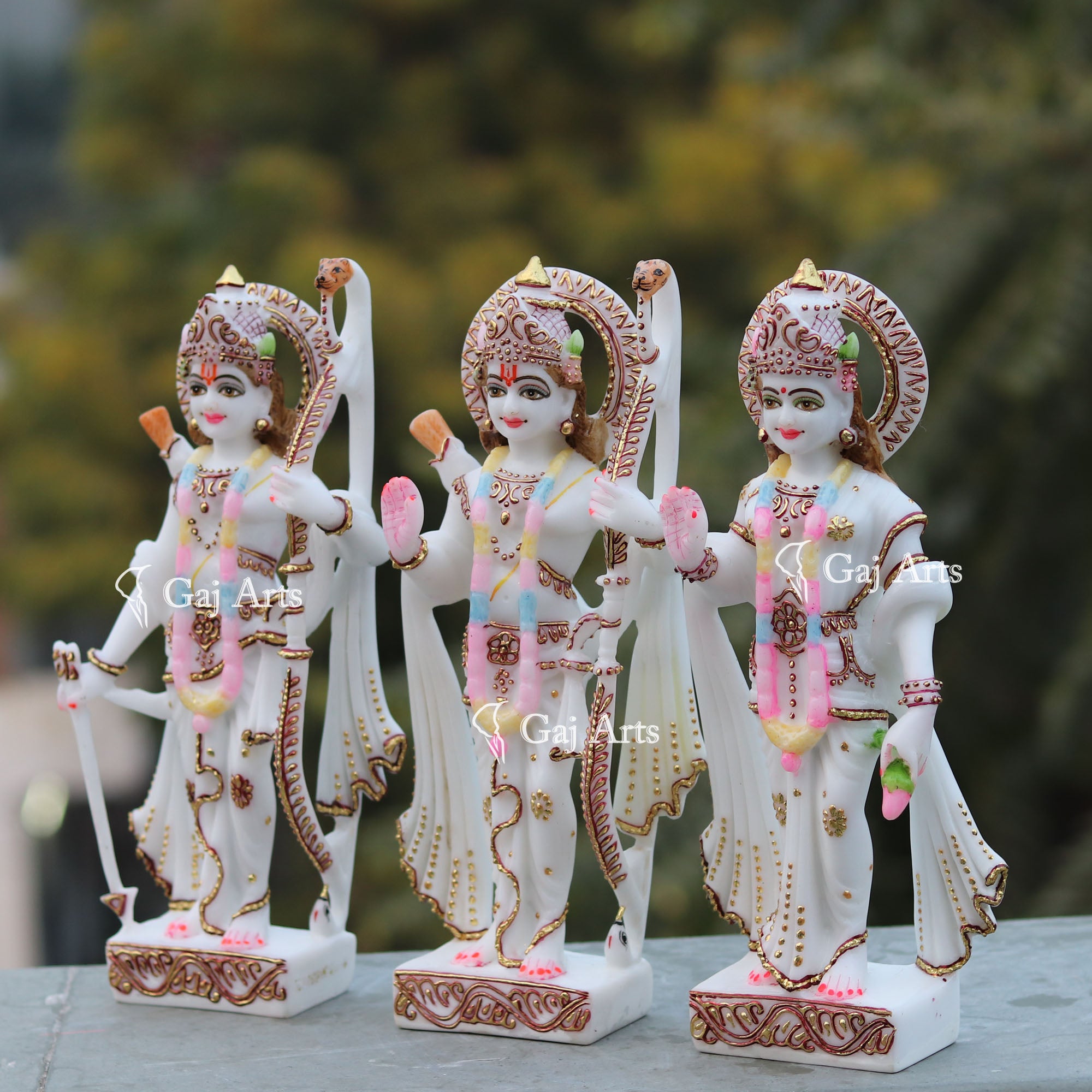 Marble Ram Jodi Idol | 12 Inch