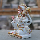 Ethiopia Marble Hanuman Ji Idol | 9 Inch
