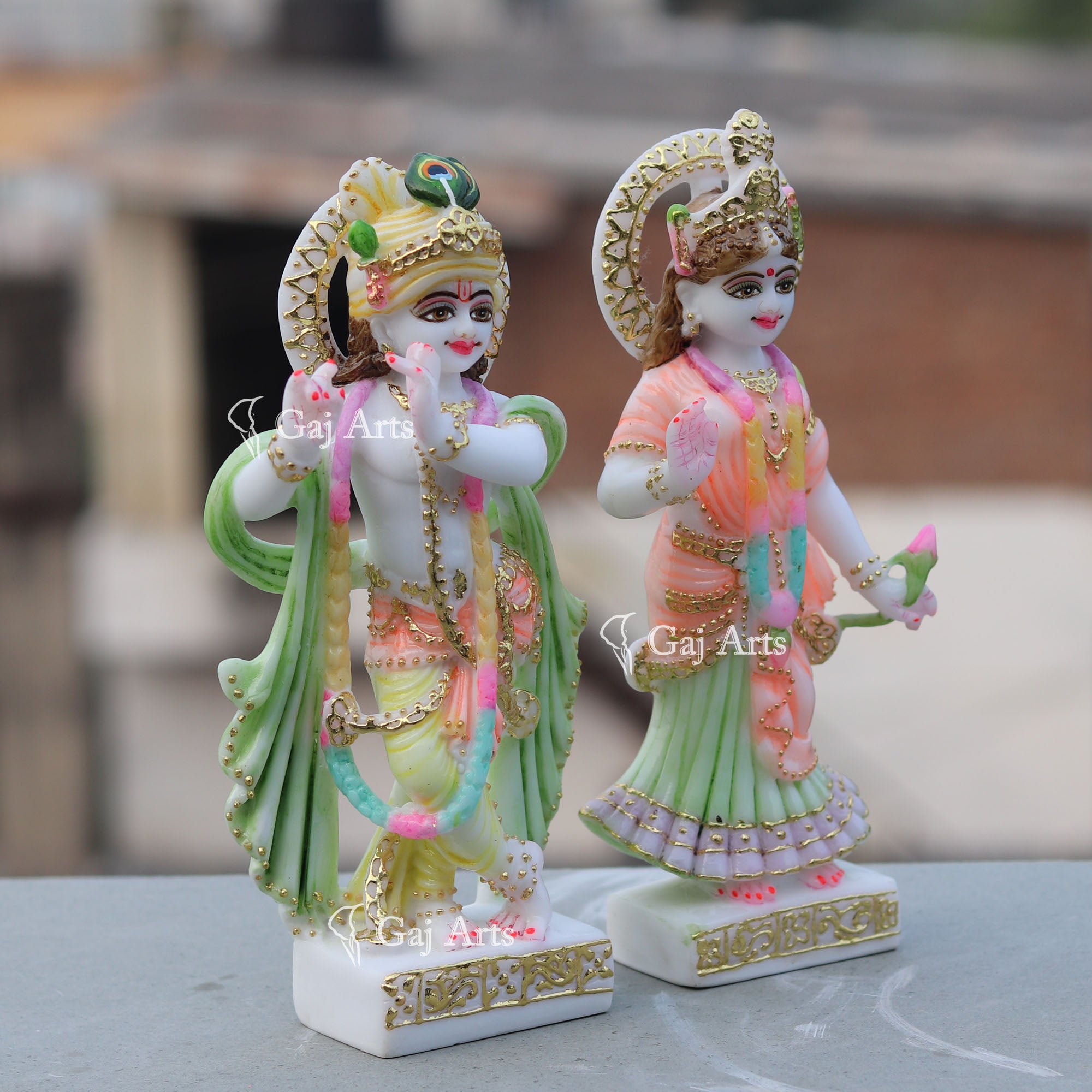 Radha Krishna Idol | 9 Inch