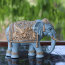 Korean Marble Elephant Statue | 9 Inch