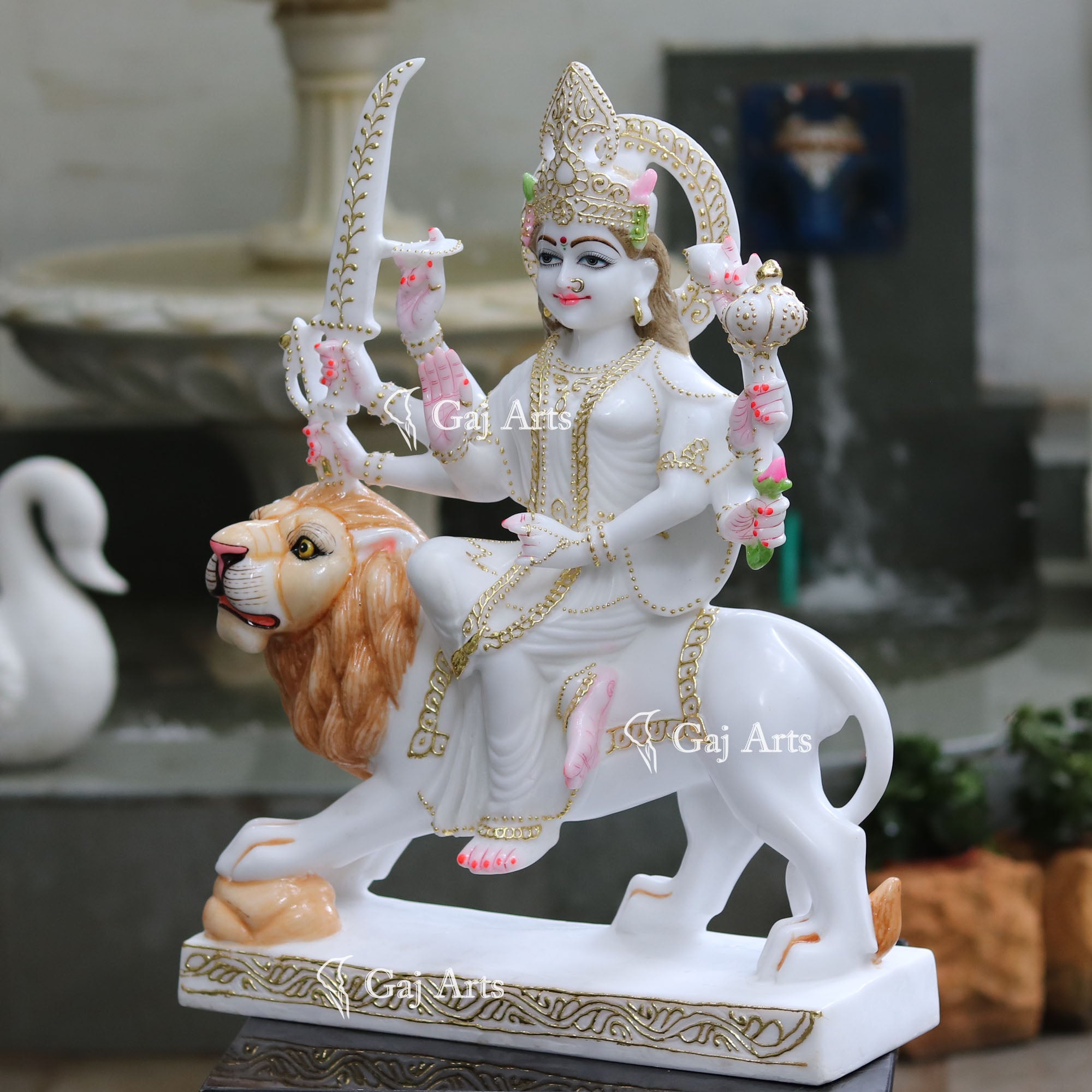 Ethiopia Durga Mata Idol | 24 Inch