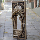 White Marble Jharokha Wall Panel | 60 Inch