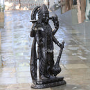 Black Marble Vishnu Ji Statue | 60 Inch