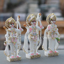 Marble Ethiopia Ram Jodi Idol | 7 Inch