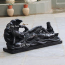 Black Marble Vishnu Ji Statue | 42 Inch