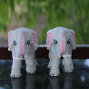 Korean Marble  Elephant Statue | 6 Inch